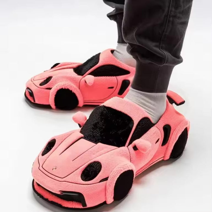 Auto-Design Slipper mit Rutschfester Sohle für Komfort