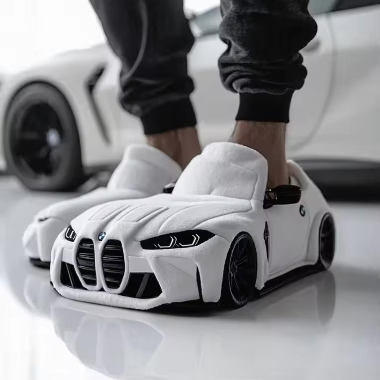Auto-Design Slipper mit Rutschfester Sohle für Komfort