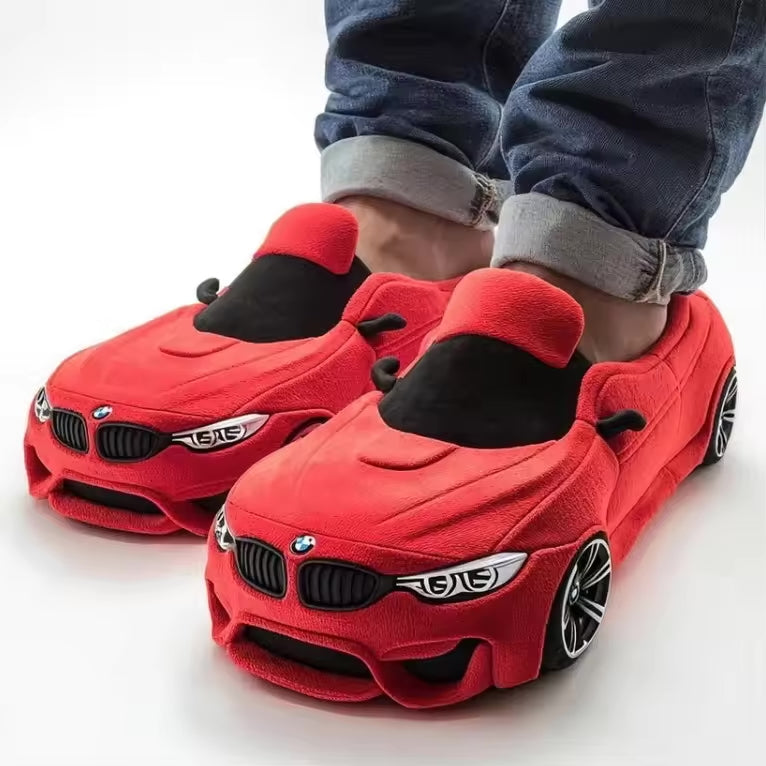 Auto-Design Slipper mit Rutschfester Sohle für Komfort