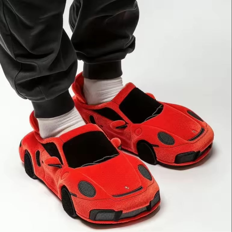 Auto-Design Slipper mit Rutschfester Sohle für Komfort
