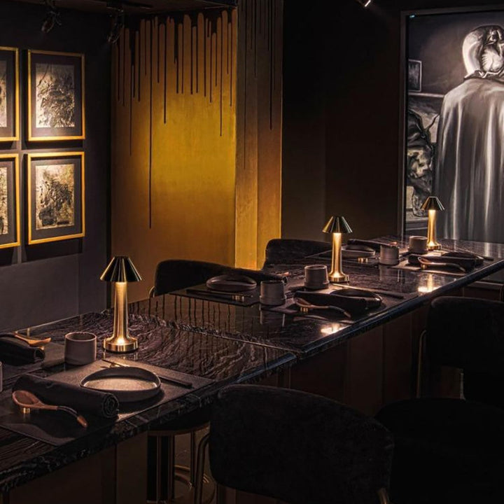 Elegante Tischlampe für Restaurants und Bars | Energiesparend