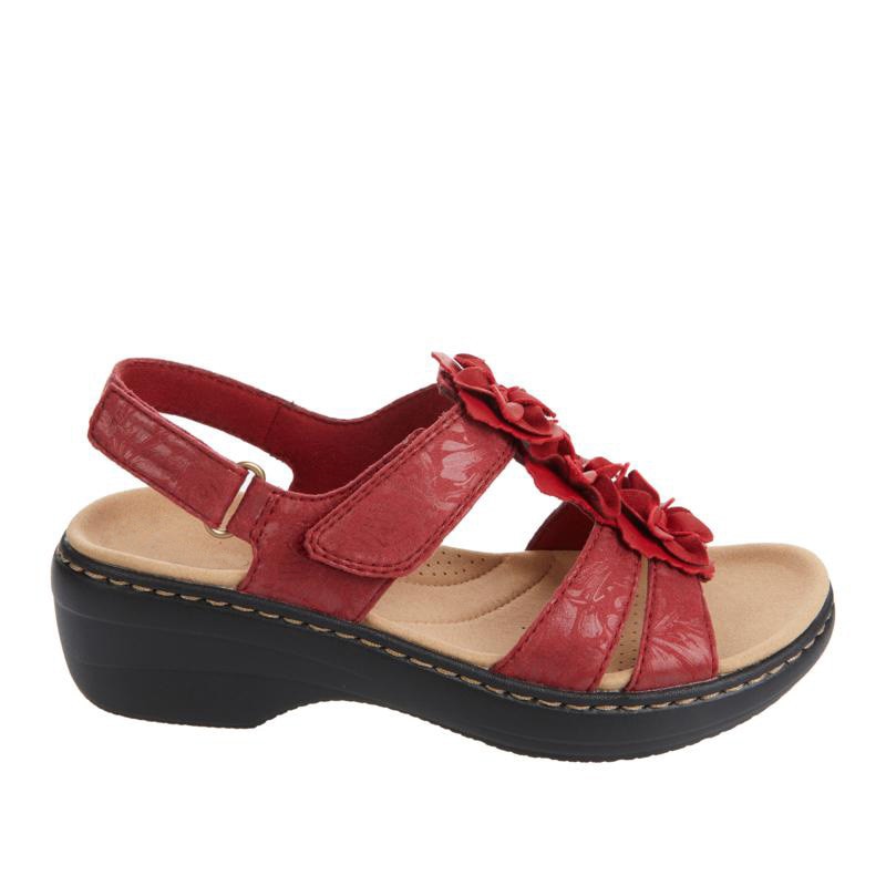 Damen Orthopädische Sandalen mit Blumenmuster