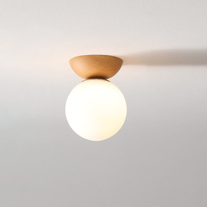 Deckenlampe im japanischen Stil mit LED-Beleuchtung