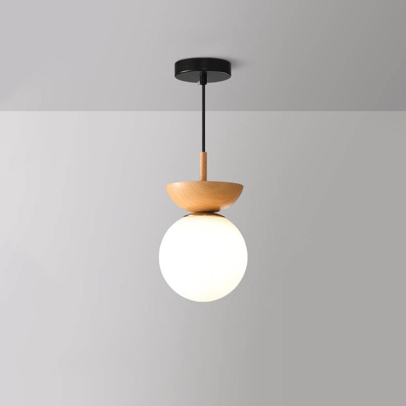 Deckenlampe im japanischen Stil mit LED-Beleuchtung