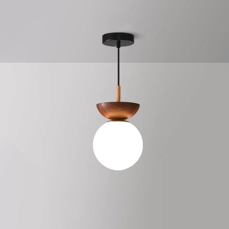 Deckenlampe im japanischen Stil mit LED-Beleuchtung
