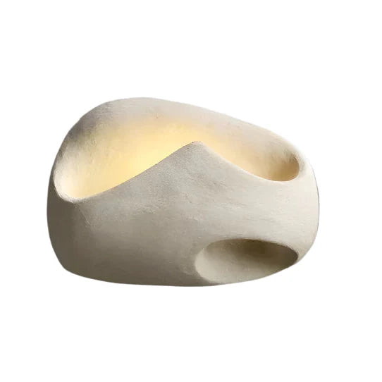 Moderne Wandleuchte aus Kunstharz für Wohnräume