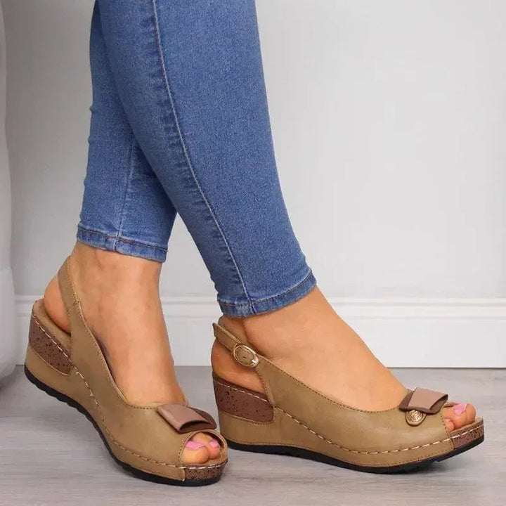 Damen Orthopädische Absatzsandalen - Bequeme Sommermode