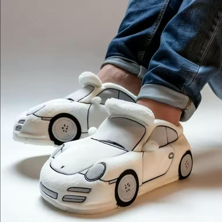 Auto-Design Slipper mit Rutschfester Sohle für Komfort