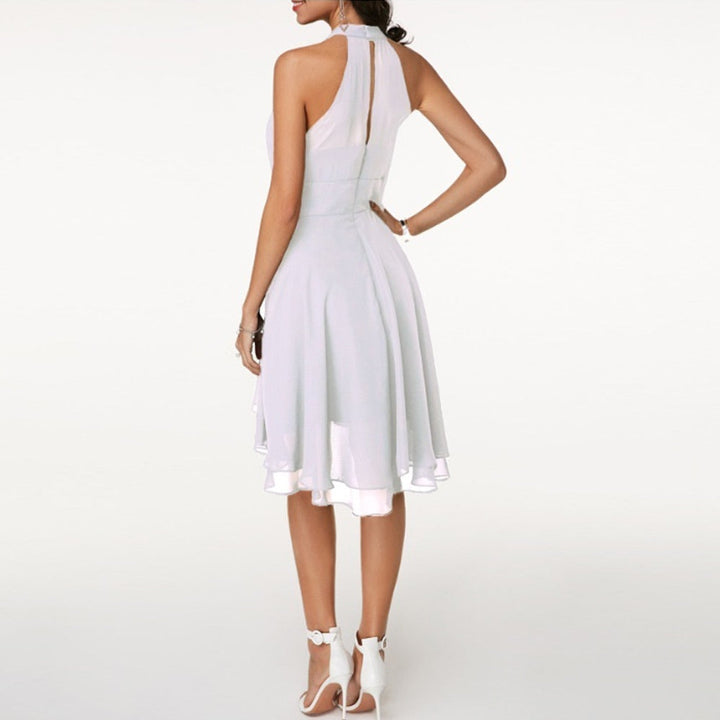 Damenkleid mit Eleganten Rüschen und Femininer Ausstrahlung