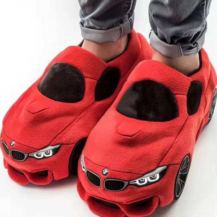 Auto-Design Slipper mit Rutschfester Sohle für Komfort