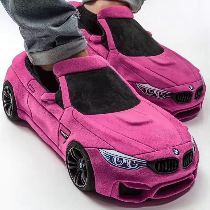 Auto-Design Slipper mit Rutschfester Sohle für Komfort