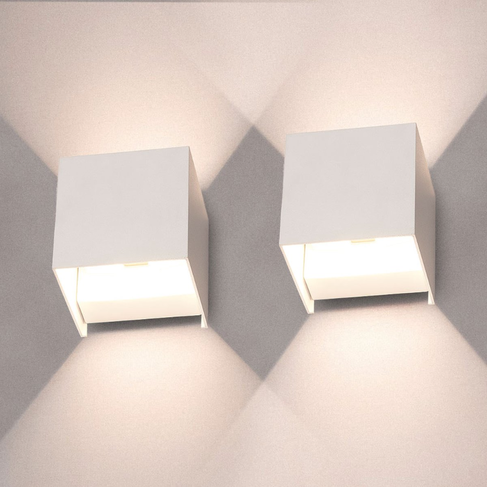 Kabellose LED-Wandleuchte DuoGlow für jedes Zimmer