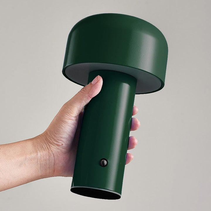 Stilvolle Italienische Schnurlose Pilz-Tischlampe