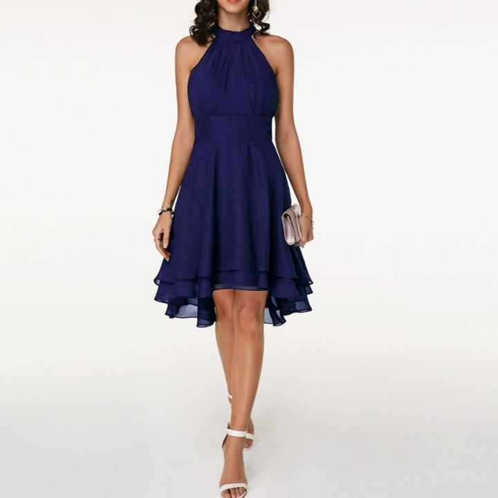 Damenkleid mit Eleganten Rüschen und Femininer Ausstrahlung