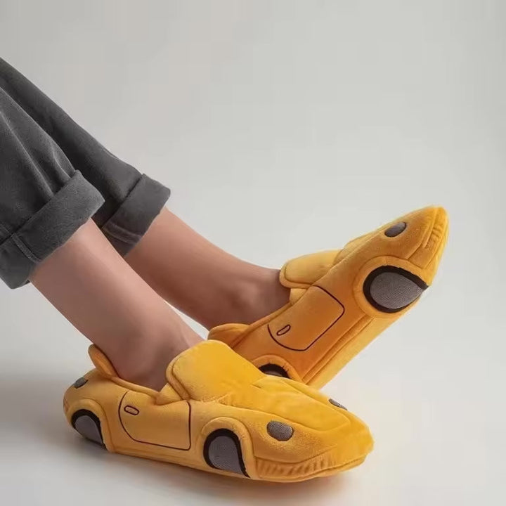 Auto-Design Slipper mit Rutschfester Sohle für Komfort