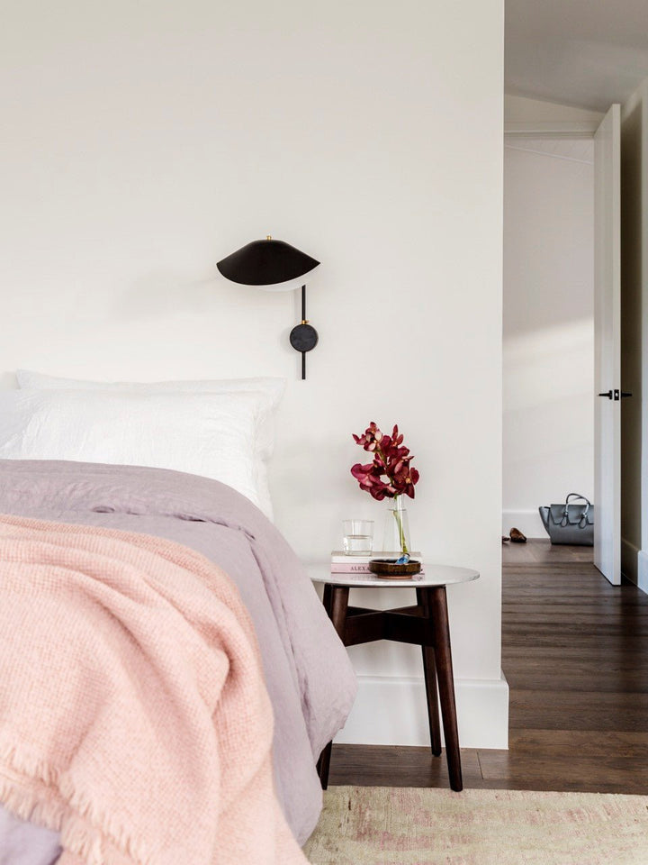 Elegante Serge Mouille Wandleuchte aus Metall