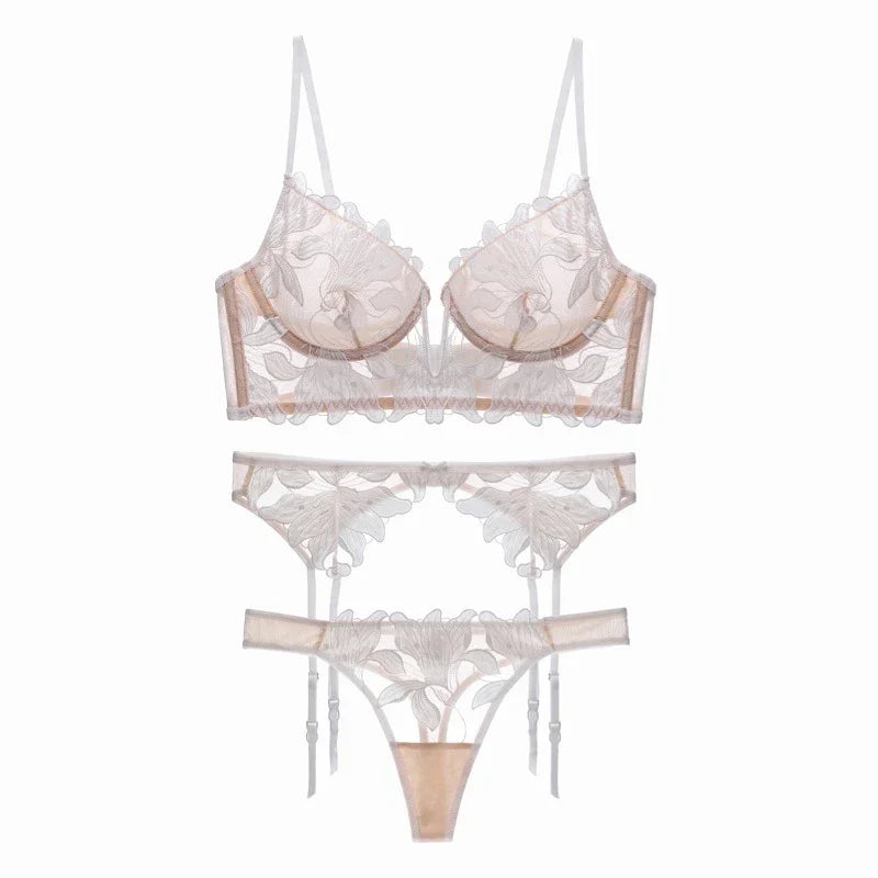 3 Stück - Weiß sexy dessous