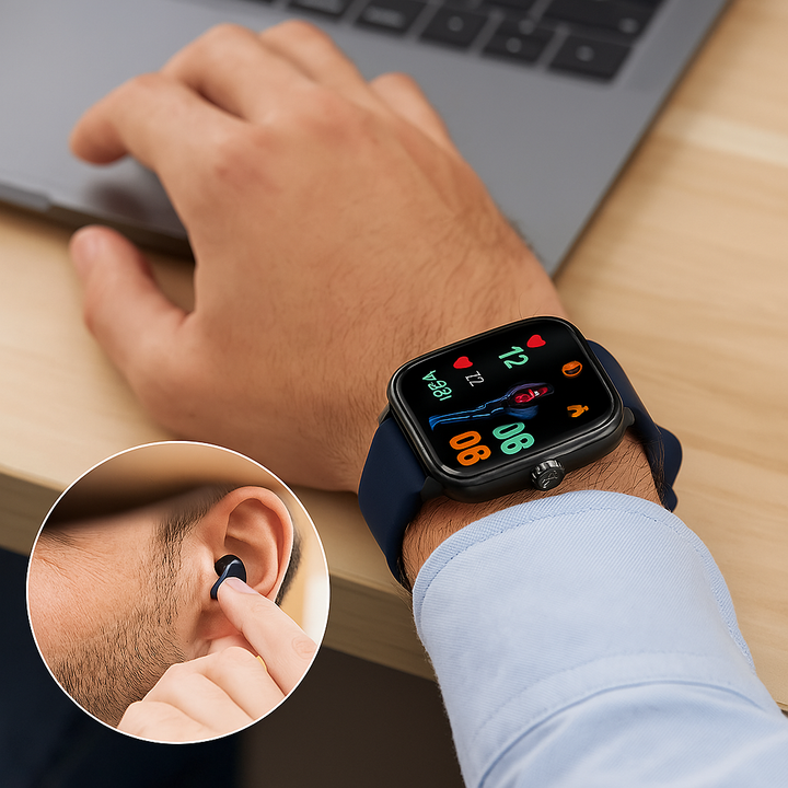 Smartwatch für Fitness & Gesundheit – EKG, Blutdruck