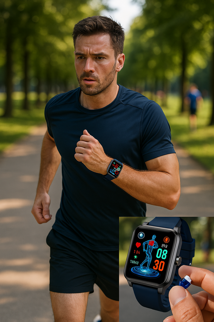 Smartwatch für Fitness & Gesundheit – EKG, Blutdruck