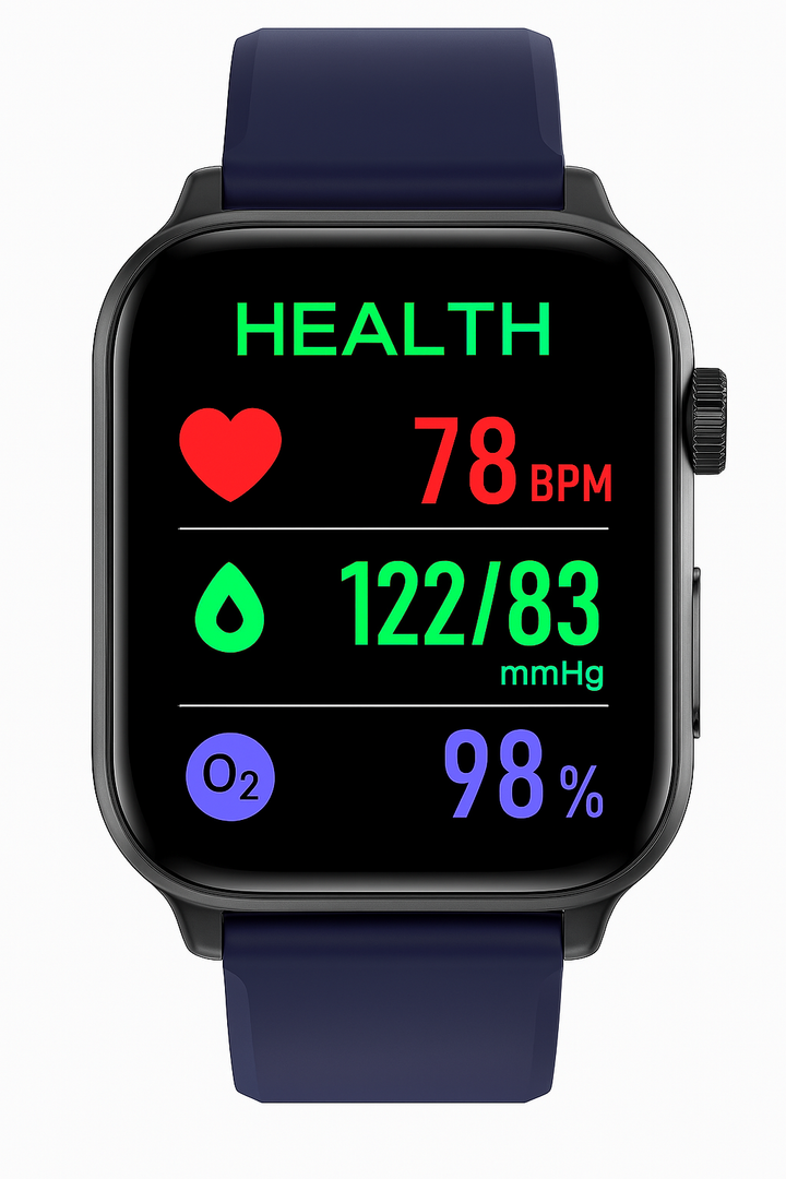 Smartwatch für Fitness & Gesundheit – EKG, Blutdruck