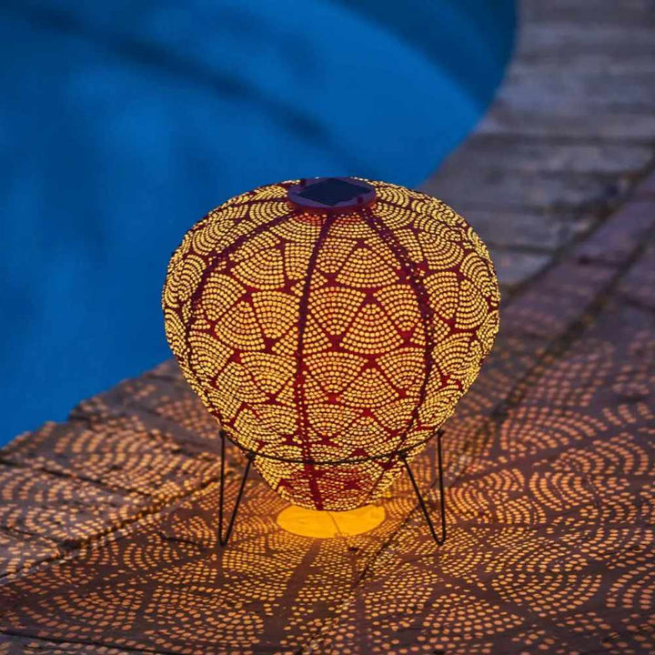 Solar Laterne im Luftballon-Design für den Garten