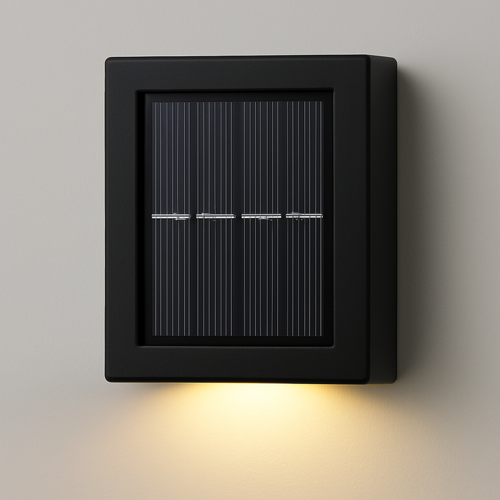 LED Solar-Wandlampen für Außenbereiche, wetterfest