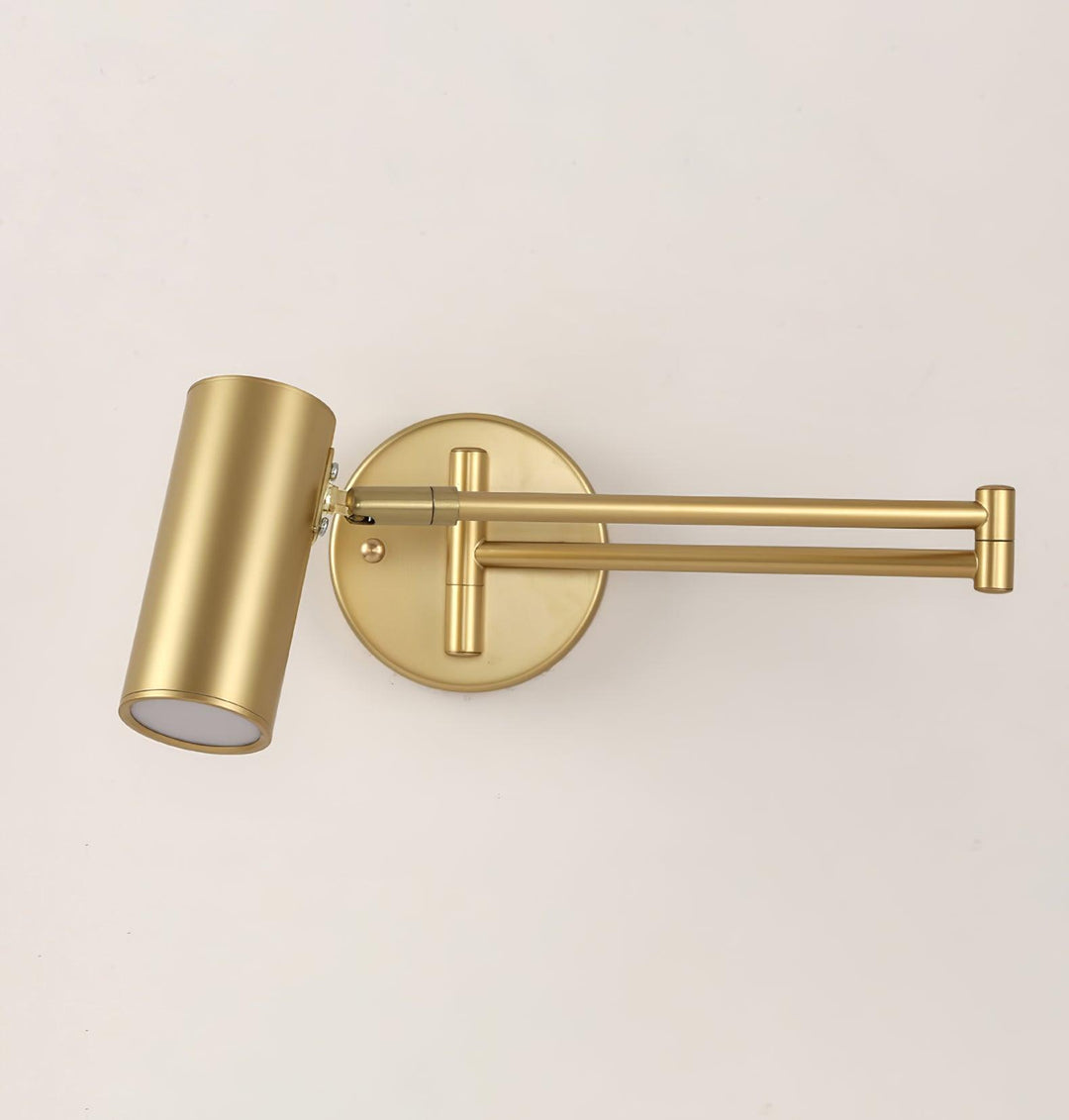 Moderne Schwenkarm-Wandleuchte aus Metall für Zuhause