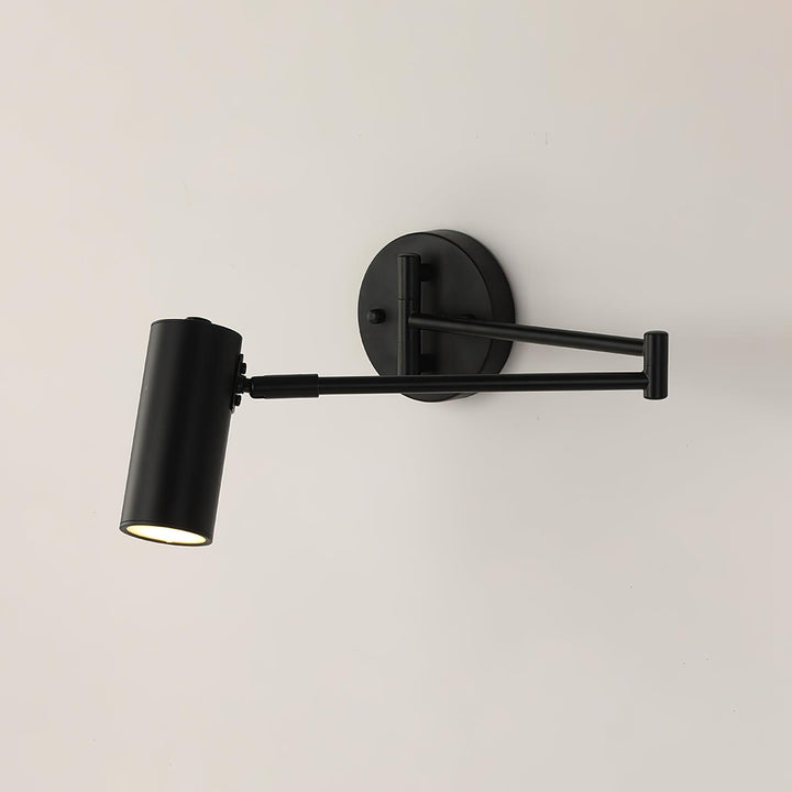 Moderne Schwenkarm-Wandleuchte aus Metall für Zuhause
