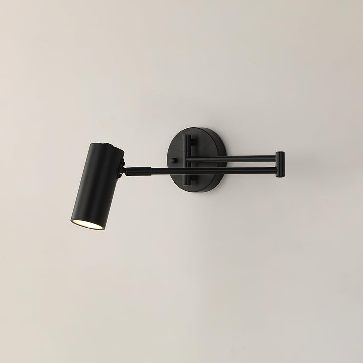 Moderne Schwenkarm-Wandleuchte aus Metall für Zuhause
