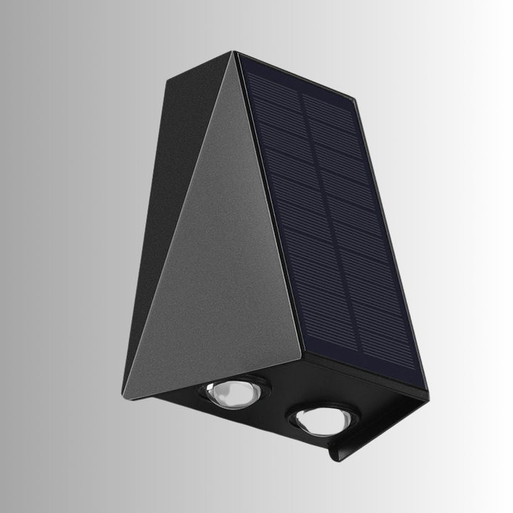 LED-Solar-Wandleuchte für Außenbereiche