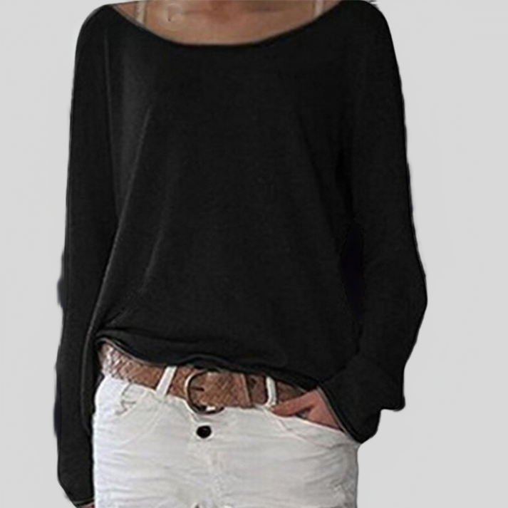 Damen Strickpullover Rundhals in Eleganten Farben