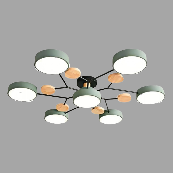 Elegante nordische LED-Deckenleuchte für Wohnzimmer