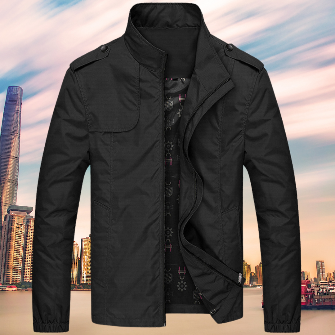 Herren Wasserdichte und Winddichte Bomberjacke