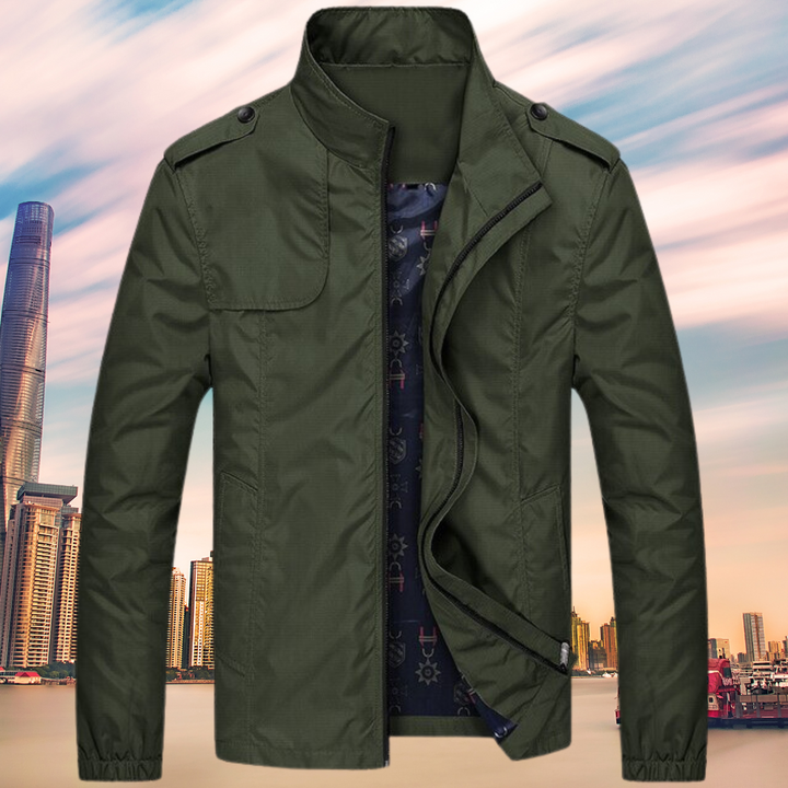 Herren Wasserdichte und Winddichte Bomberjacke