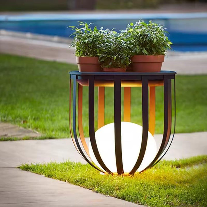 Wasserdichte Solar-Gartenlampe für stilvolle Außenbeleuchtung