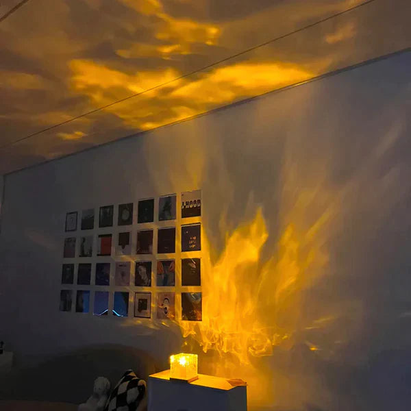 CubeLight Deckenlampe mit 12 Farben und Fernbedienung