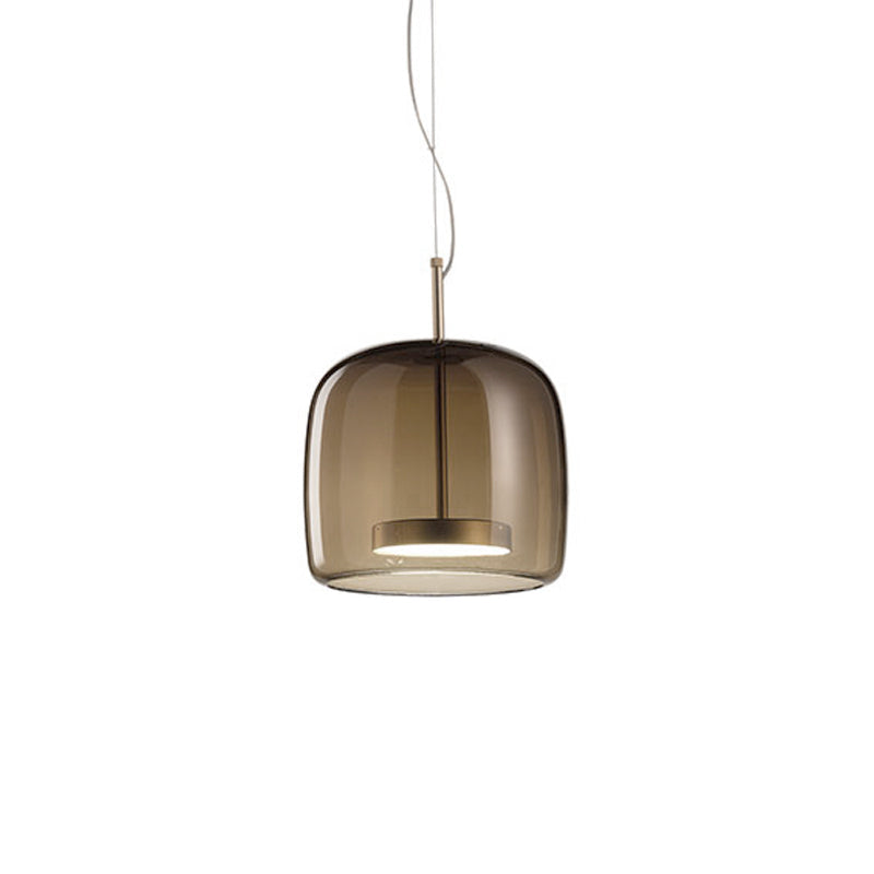 Elegante Glas-Pendelleuchte für Wohn- und Essbereiche
