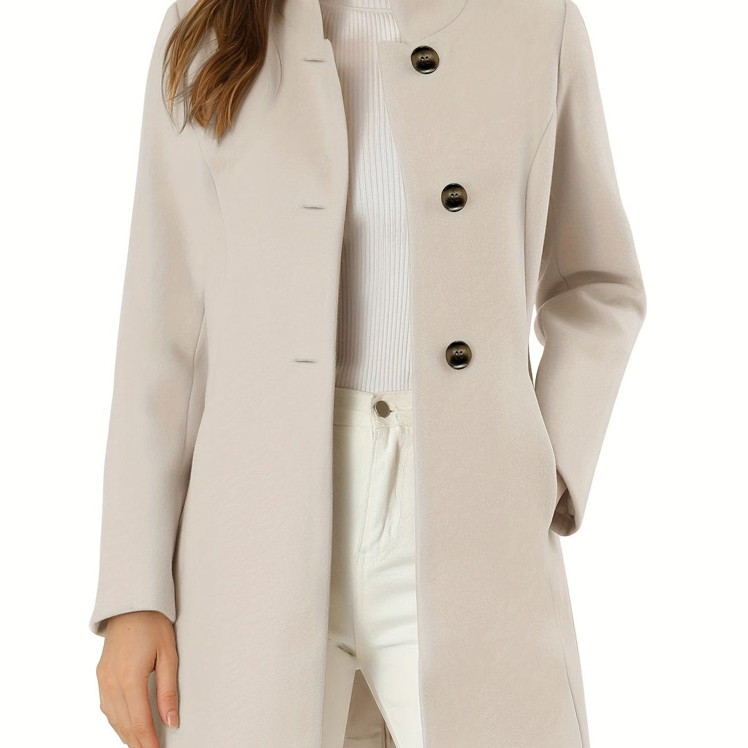 Damen Eleganter Zeitloser Mantel für Herbst & Frühling