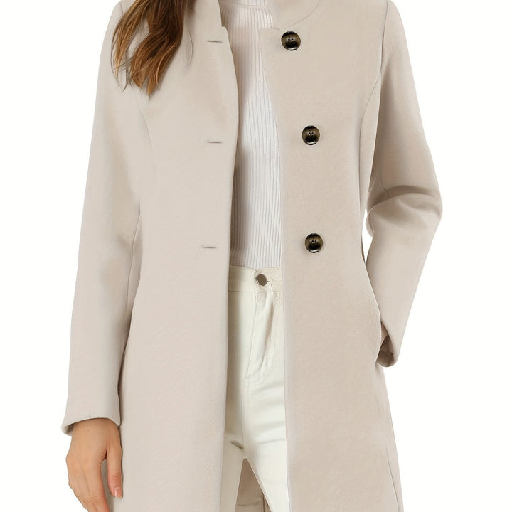 Damen Eleganter Zeitloser Mantel für Herbst & Frühling