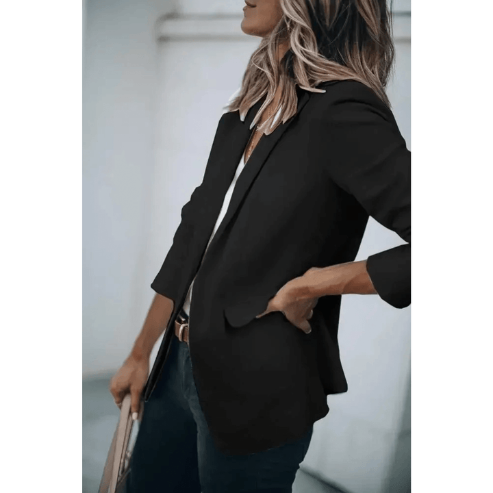 Damen Blazer mit Puffärmeln: Elegantes Design