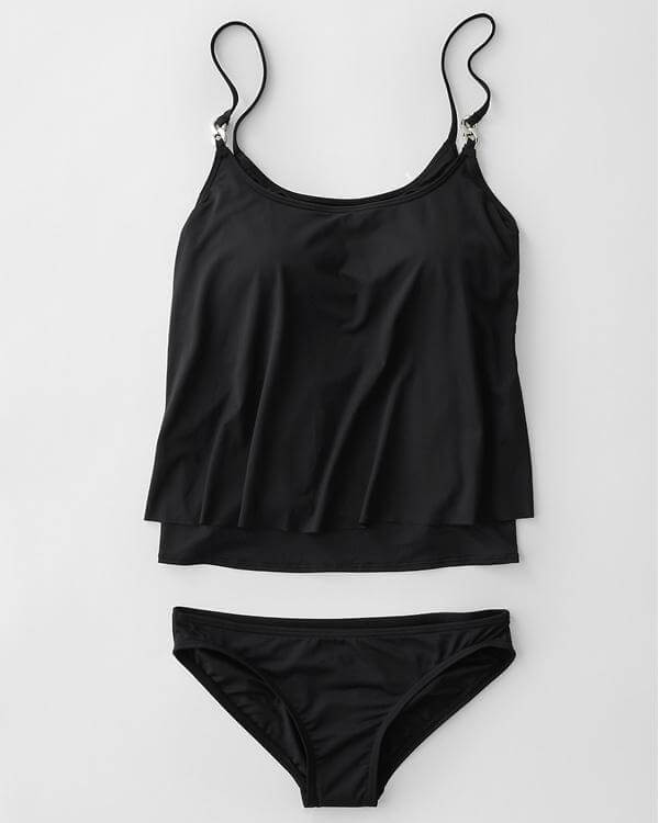 Elegantes Tankini-Set mit Bauchbedeckung