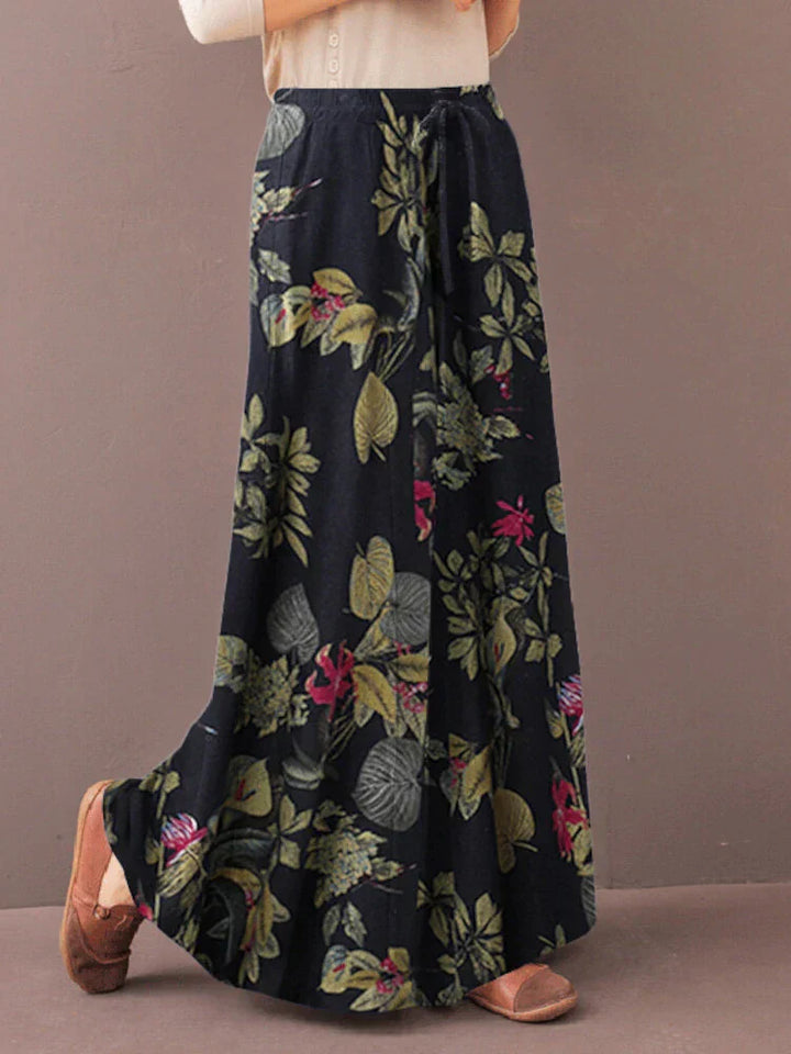 Damen Lässige Hosen mit Blumenmuster - Verschiedene Farben
