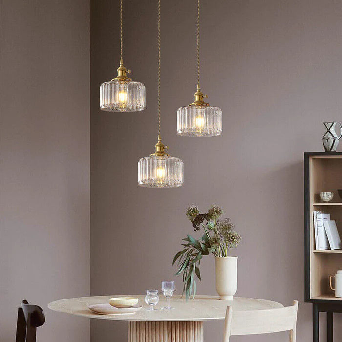 Vintage Kristall-Hängelampe für elegantes Raumlicht