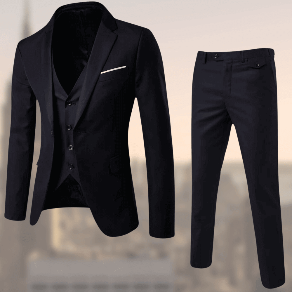 Elegantes Herren-3-teiliges Anzugsset