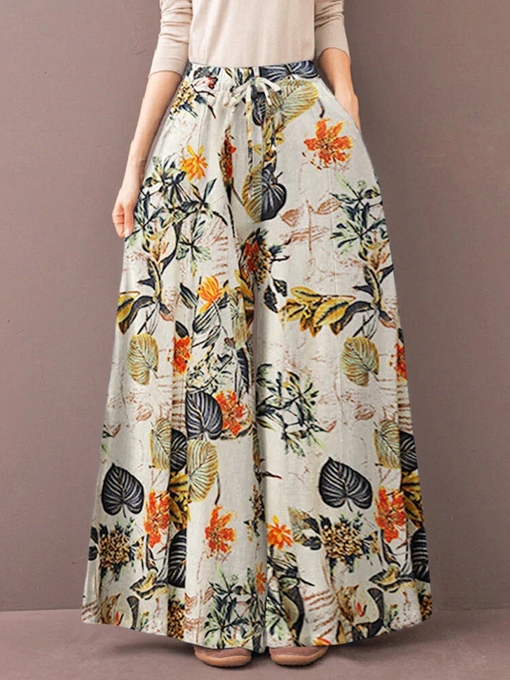 Damen Lässige Hosen mit Blumenmuster - Verschiedene Farben