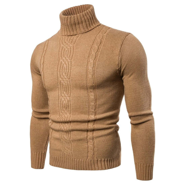 Hochwertiger Herren Rollkragenpullover - Winterwärme & Stil