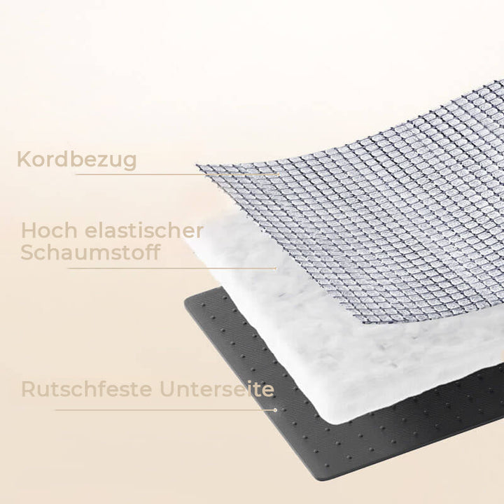 "Abnehmbare Hundetreppe für Haustiere, schlichtes Muster, weicher Schaumstoff, rutschfest, ideal für Sofa oder Bett."