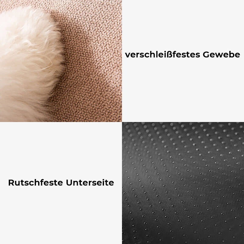 "Abnehmbare Hundetreppe für Haustiere, schlichtes Muster, weicher Schaumstoff, rutschfest, ideal für Sofa oder Bett."
