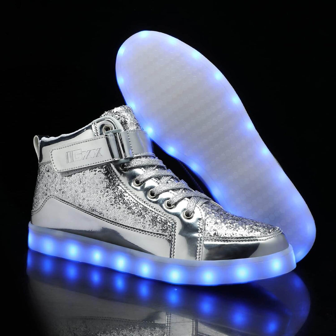 LED-Sneaker mit Akku-Beleuchtung: Modisch & Funktional