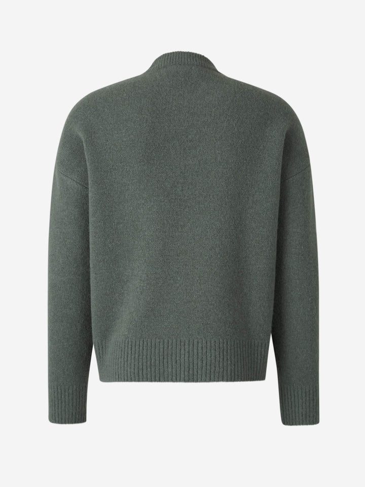 Damen Pullover mit Herz-Druck